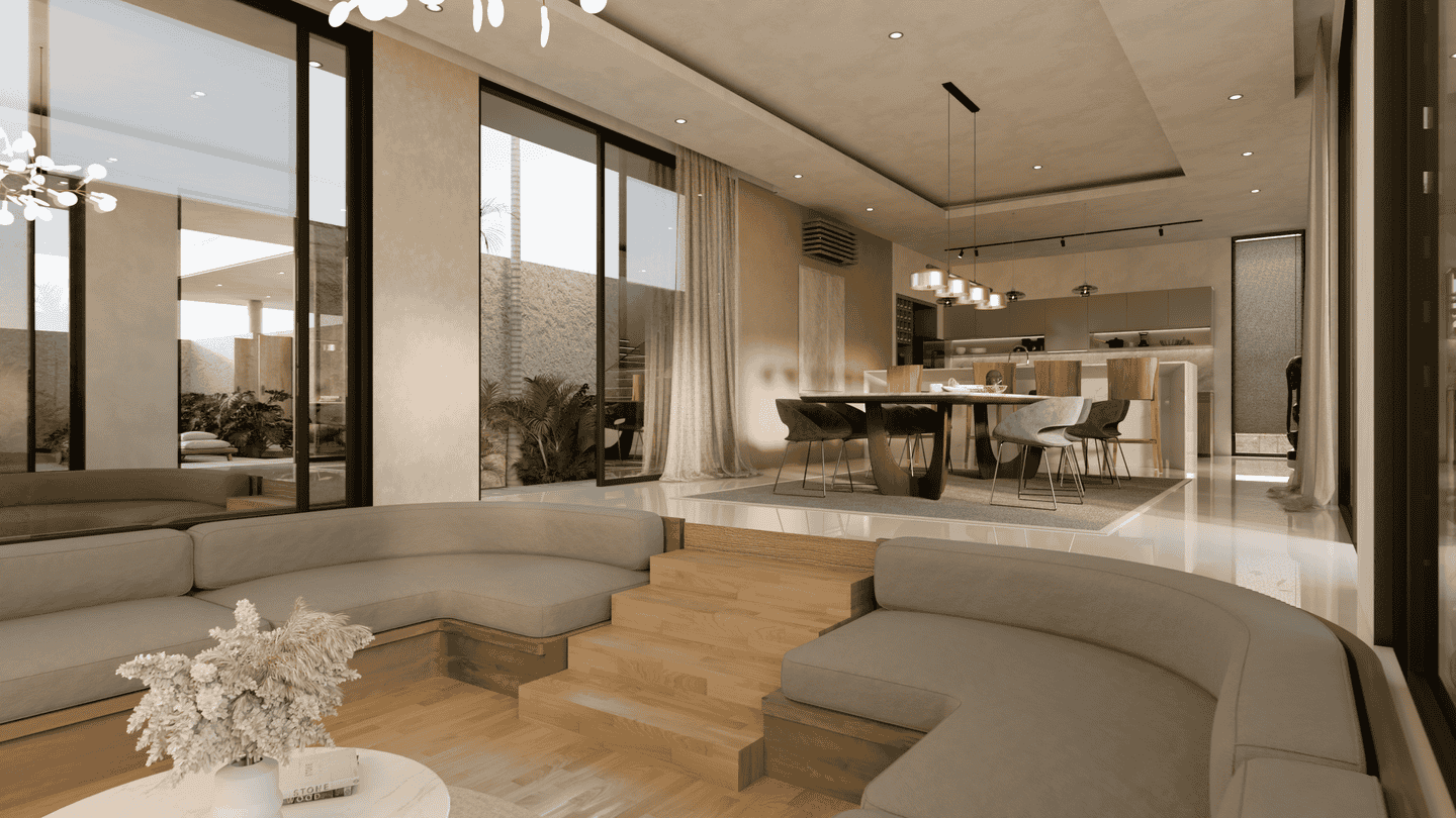 OFFPLAN 4 BEDROOM VILLA FOR SALE LEASEHOLD IN KEROBOKAN BE-1242 